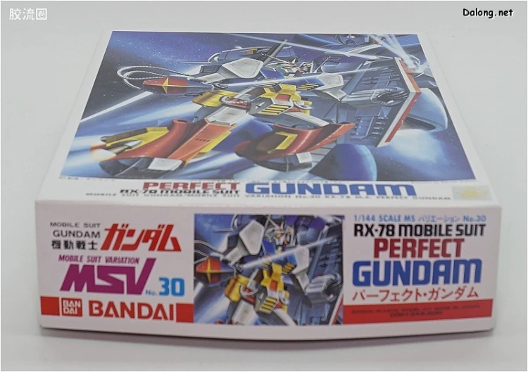 机动战士变体 高达MSV 拼装模型 1/144 30 PF-78-1 完美高达 - 图片