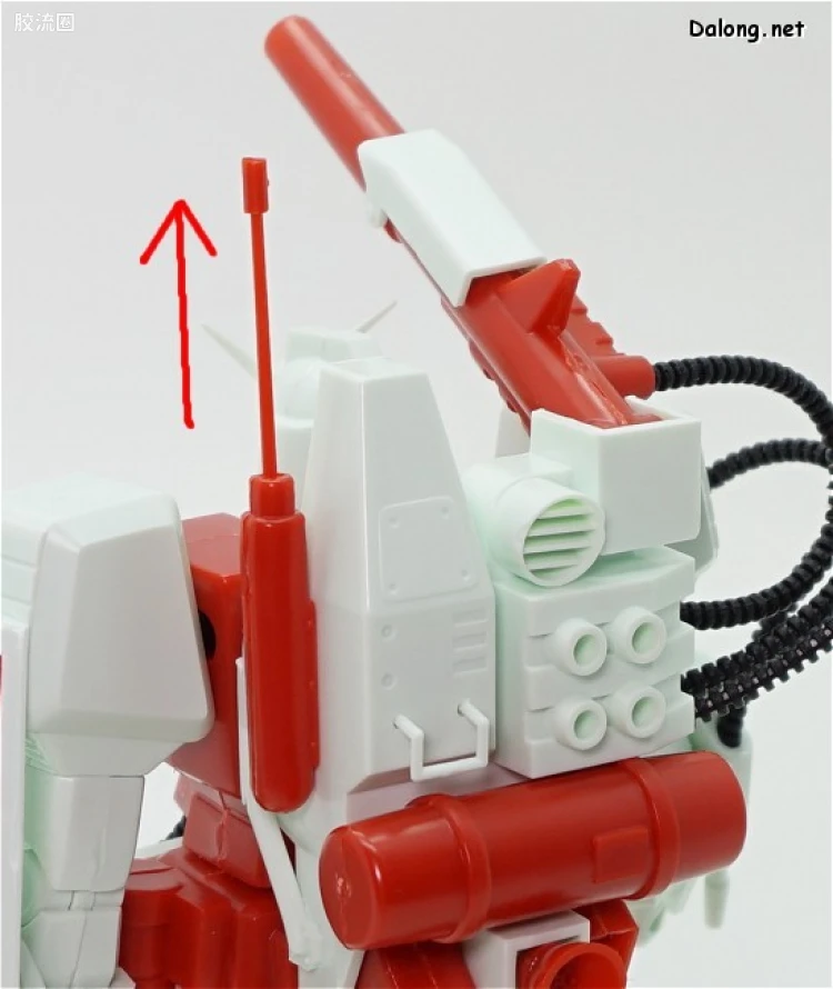 机动战士变体 高达MSV 拼装模型 1/144 30 PF-78-1 完美高达 - 图片