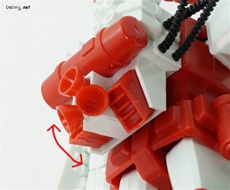 机动战士变体 高达MSV 拼装模型 1/144 30 PF-78-1 完美高达 - 图片