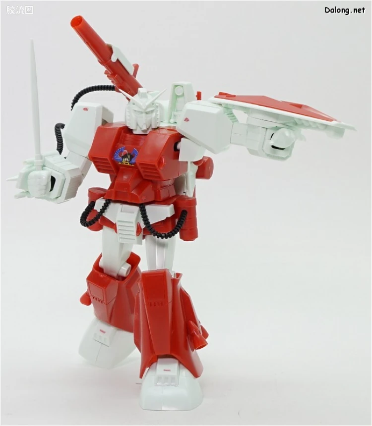 机动战士变体 高达MSV 拼装模型 1/144 30 PF-78-1 完美高达 - 图片