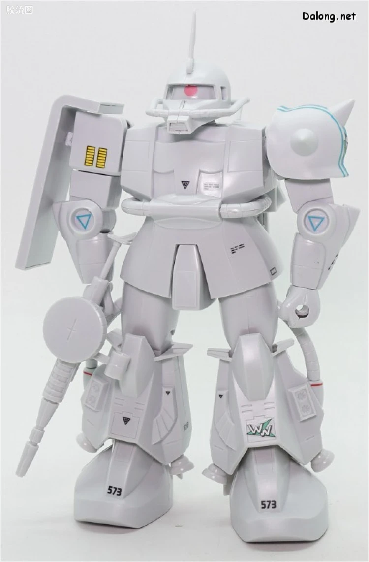 机动战士变体 高达MSV 拼装模型 1/100 14 MS-06R-1A 高机动型扎古Ⅱ[松永·真专用机] - 图片