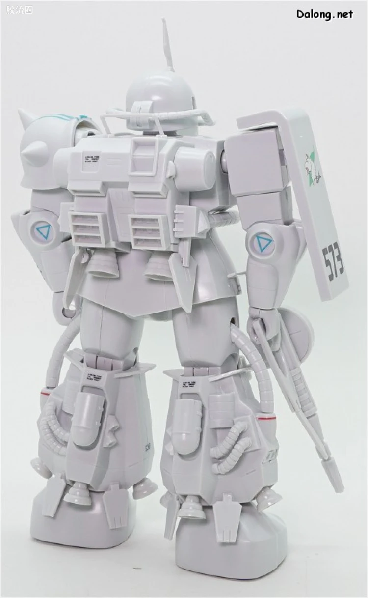 机动战士变体 高达MSV 拼装模型 1/100 14 MS-06R-1A 高机动型扎古Ⅱ[松永·真专用机] - 图片