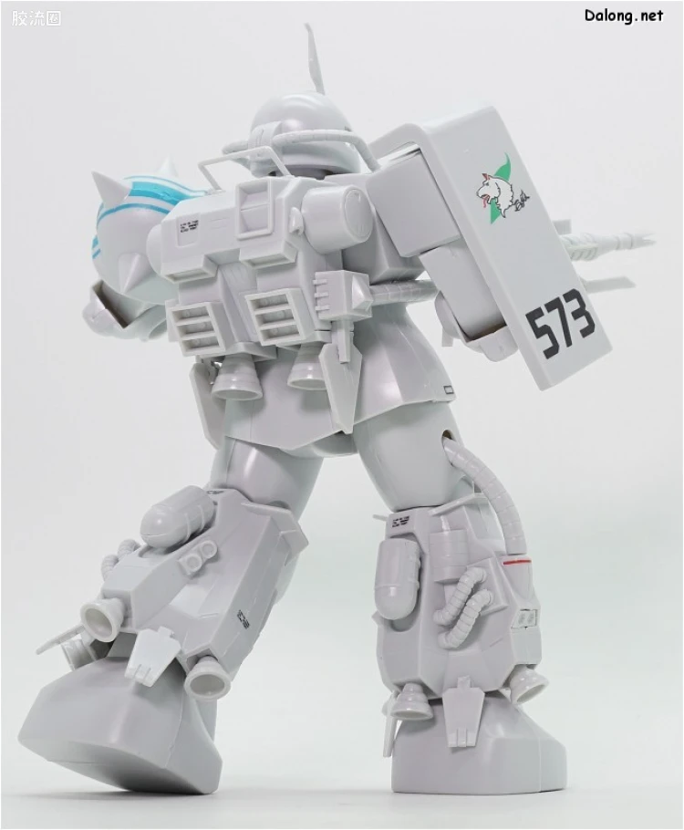 机动战士变体 高达MSV 拼装模型 1/100 14 MS-06R-1A 高机动型扎古Ⅱ[松永·真专用机] - 图片