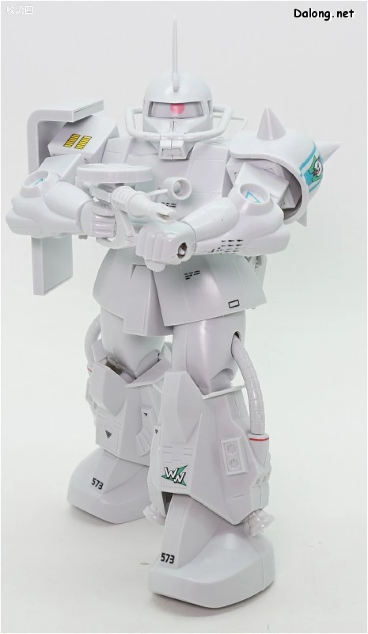 机动战士变体 高达MSV 拼装模型 1/100 14 MS-06R-1A 高机动型扎古Ⅱ[松永·真专用机] - 图片