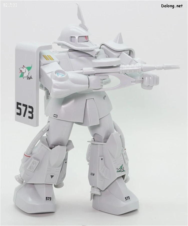 机动战士变体 高达MSV 拼装模型 1/100 14 MS-06R-1A 高机动型扎古Ⅱ[松永·真专用机] - 图片