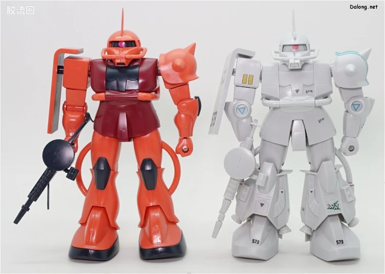 机动战士变体 高达MSV 拼装模型 1/100 14 MS-06R-1A 高机动型扎古Ⅱ[松永·真专用机] - 图片