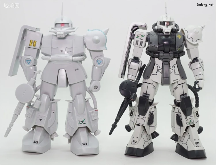 机动战士变体 高达MSV 拼装模型 1/100 14 MS-06R-1A 高机动型扎古Ⅱ[松永·真专用机] - 图片