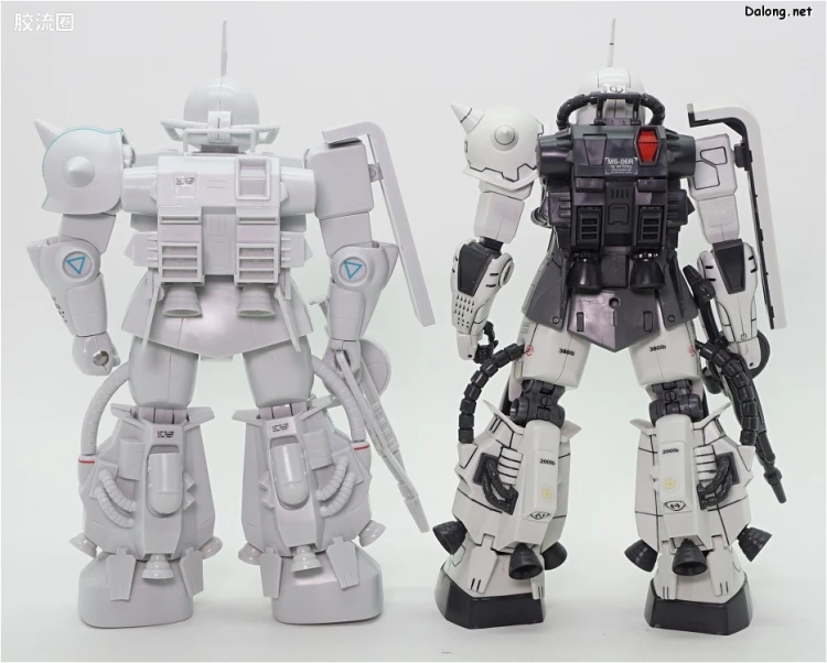 机动战士变体 高达MSV 拼装模型 1/100 14 MS-06R-1A 高机动型扎古Ⅱ[松永·真专用机] - 图片