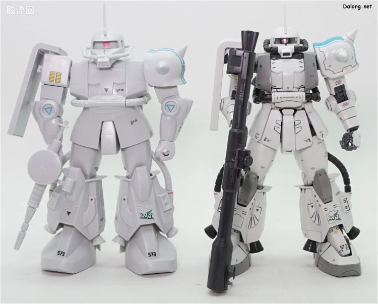 机动战士变体 高达MSV 拼装模型 1/100 14 MS-06R-1A 高机动型扎古Ⅱ[松永·真专用机] - 图片