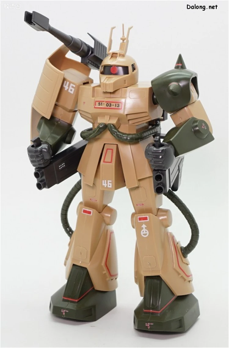 机动战士变体 高达MSV 拼装模型 1/100 17 MS-06K 扎古加农 - 图片