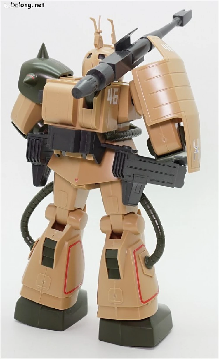 机动战士变体 高达MSV 拼装模型 1/100 17 MS-06K 扎古加农 - 图片