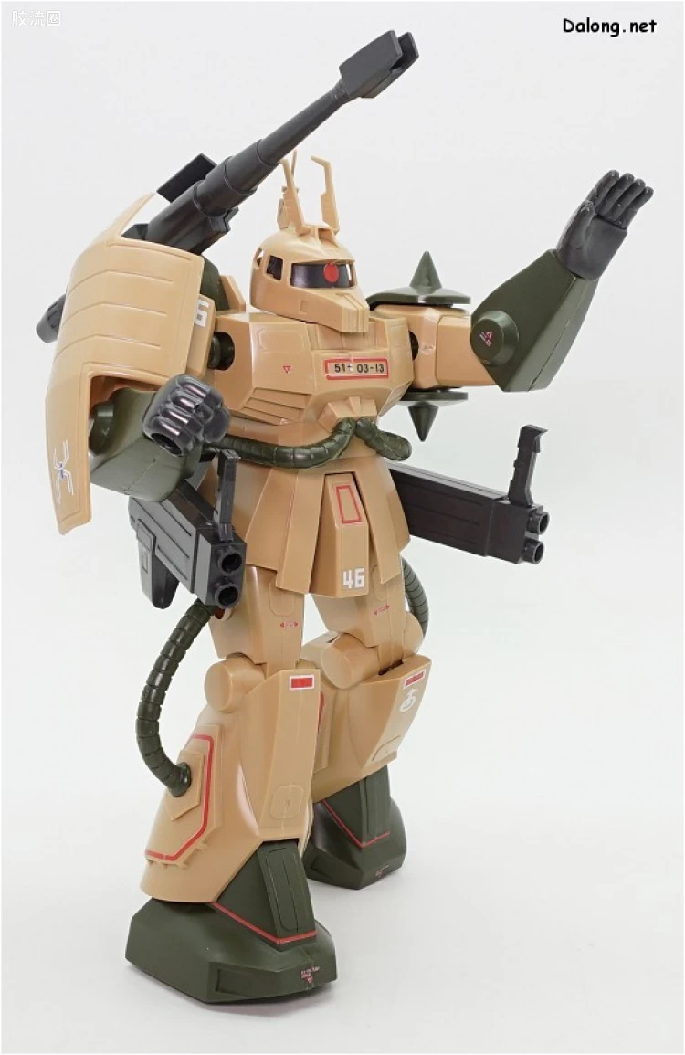 机动战士变体 高达MSV 拼装模型 1/100 17 MS-06K 扎古加农 - 图片