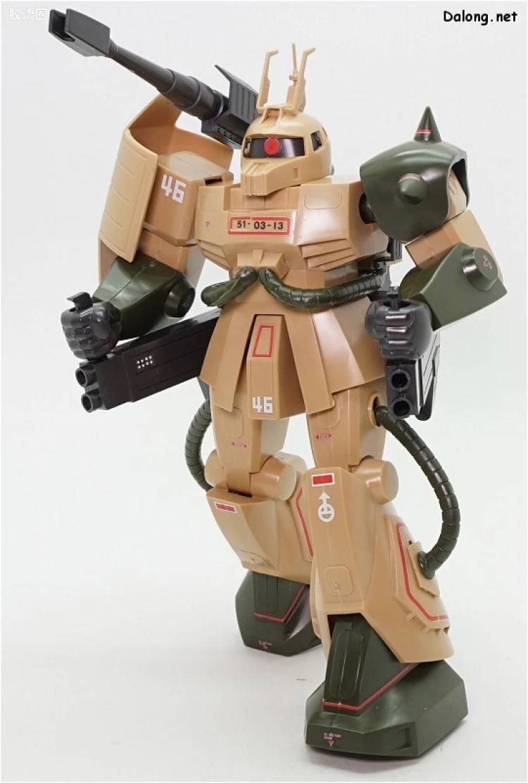 机动战士变体 高达MSV 拼装模型 1/100 17 MS-06K 扎古加农 - 图片