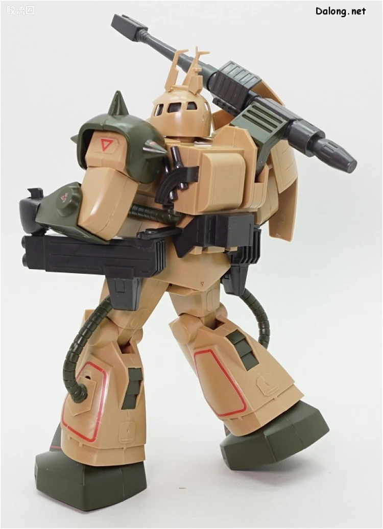 机动战士变体 高达MSV 拼装模型 1/100 17 MS-06K 扎古加农 - 图片