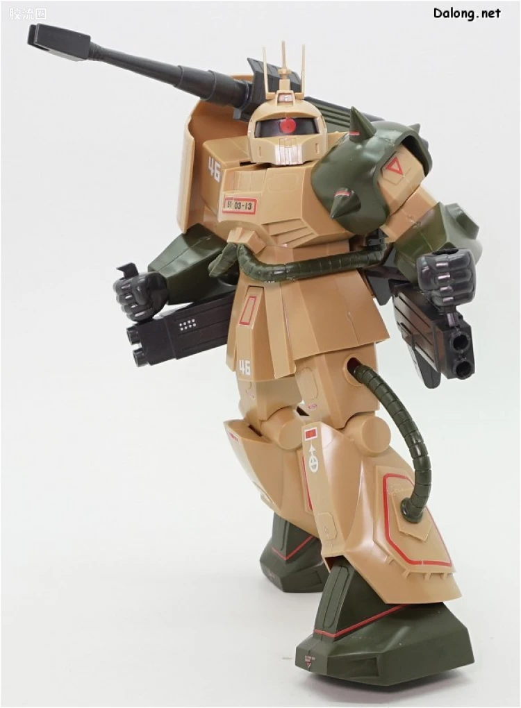 机动战士变体 高达MSV 拼装模型 1/100 17 MS-06K 扎古加农 - 图片
