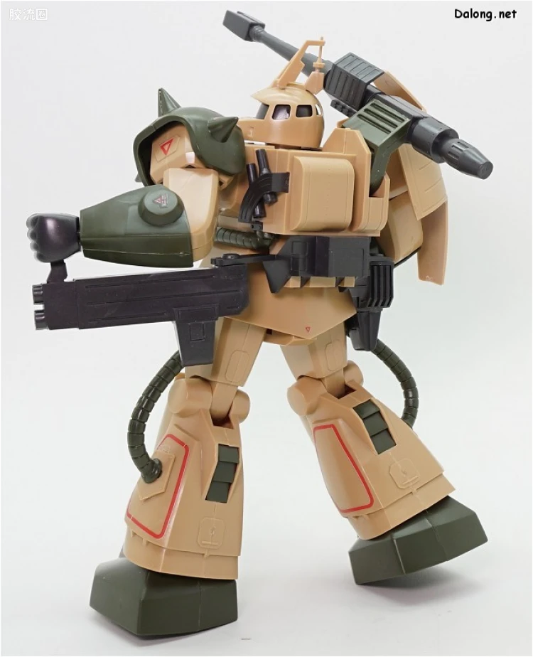 机动战士变体 高达MSV 拼装模型 1/100 17 MS-06K 扎古加农 - 图片