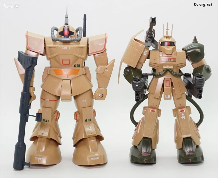 机动战士变体 高达MSV 拼装模型 1/100 17 MS-06K 扎古加农 - 图片