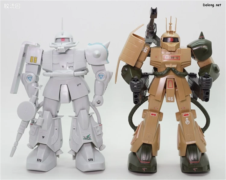 机动战士变体 高达MSV 拼装模型 1/100 17 MS-06K 扎古加农 - 图片