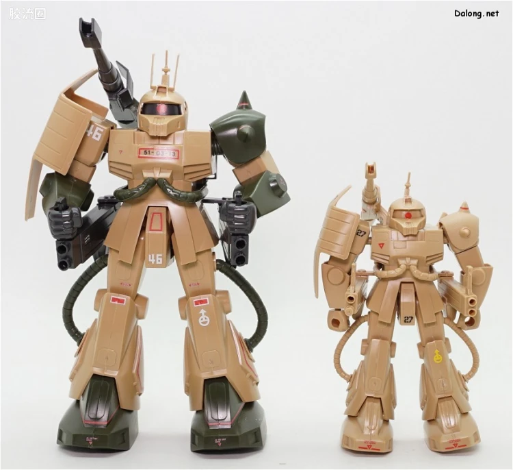 机动战士变体 高达MSV 拼装模型 1/100 17 MS-06K 扎古加农 - 图片