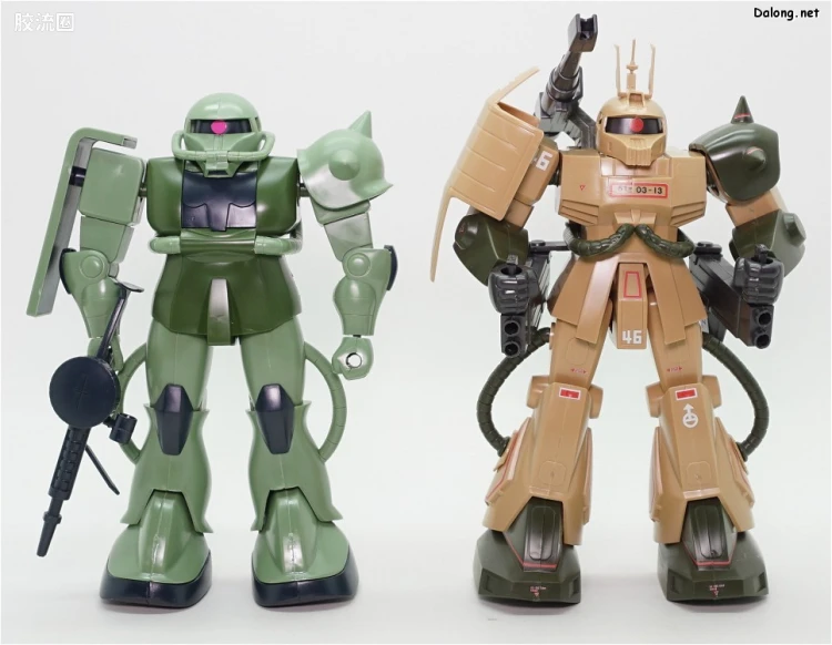 机动战士变体 高达MSV 拼装模型 1/100 17 MS-06K 扎古加农 - 图片