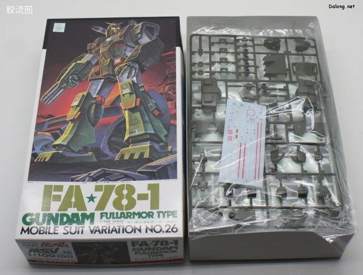 机动战士变体 高达MSV 拼装模型 1/100 26 FA-78-1 高达全装甲型 - 图片