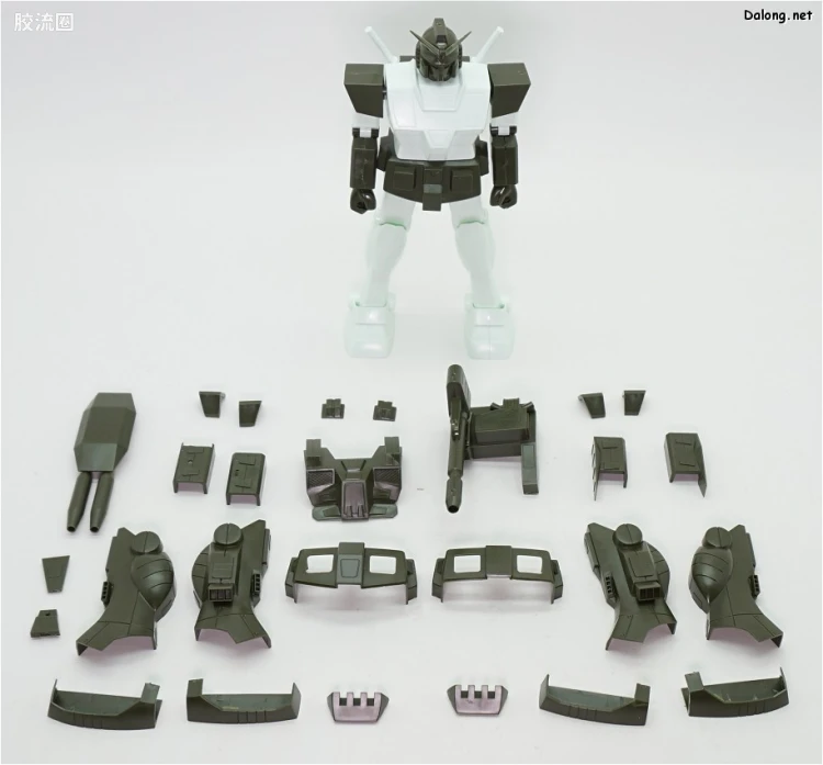 机动战士变体 高达MSV 拼装模型 1/100 26 FA-78-1 高达全装甲型 - 图片