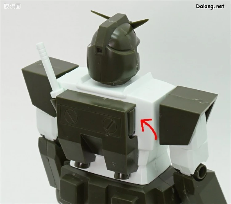 机动战士变体 高达MSV 拼装模型 1/100 26 FA-78-1 高达全装甲型 - 图片