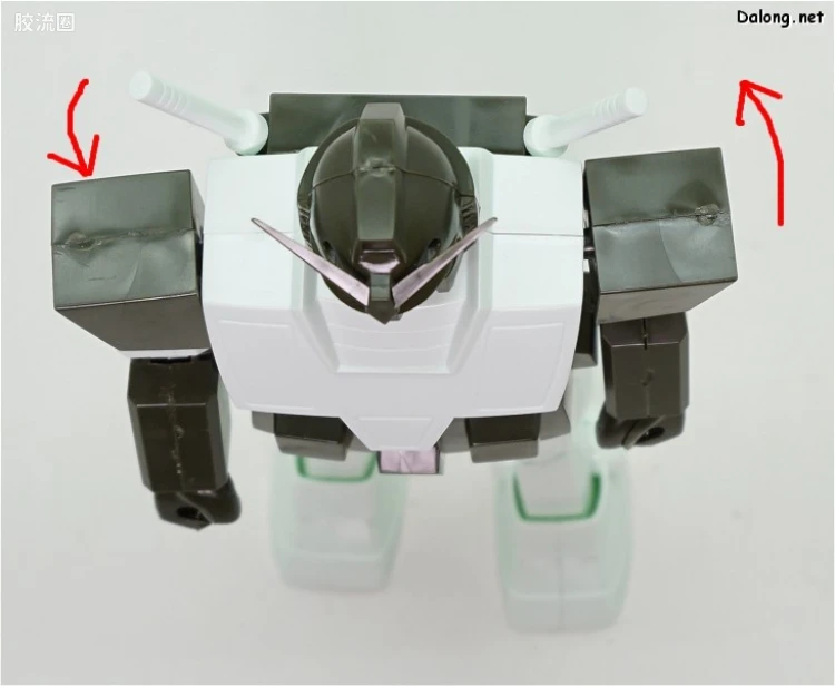 机动战士变体 高达MSV 拼装模型 1/100 26 FA-78-1 高达全装甲型 - 图片