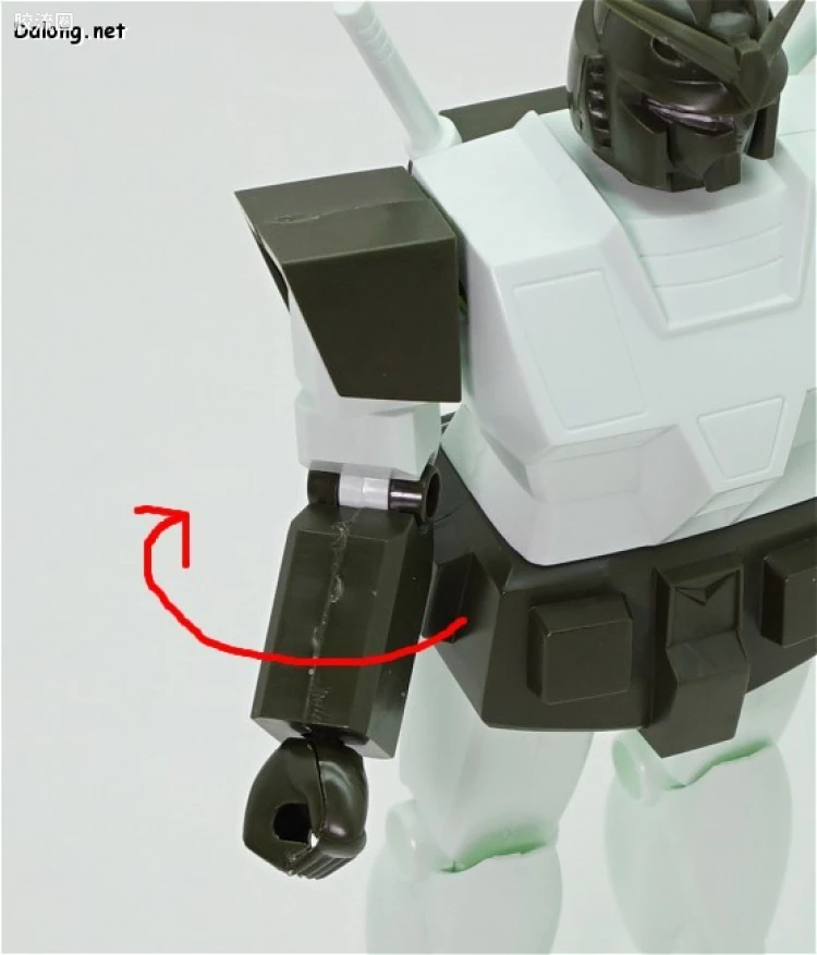 机动战士变体 高达MSV 拼装模型 1/100 26 FA-78-1 高达全装甲型 - 图片