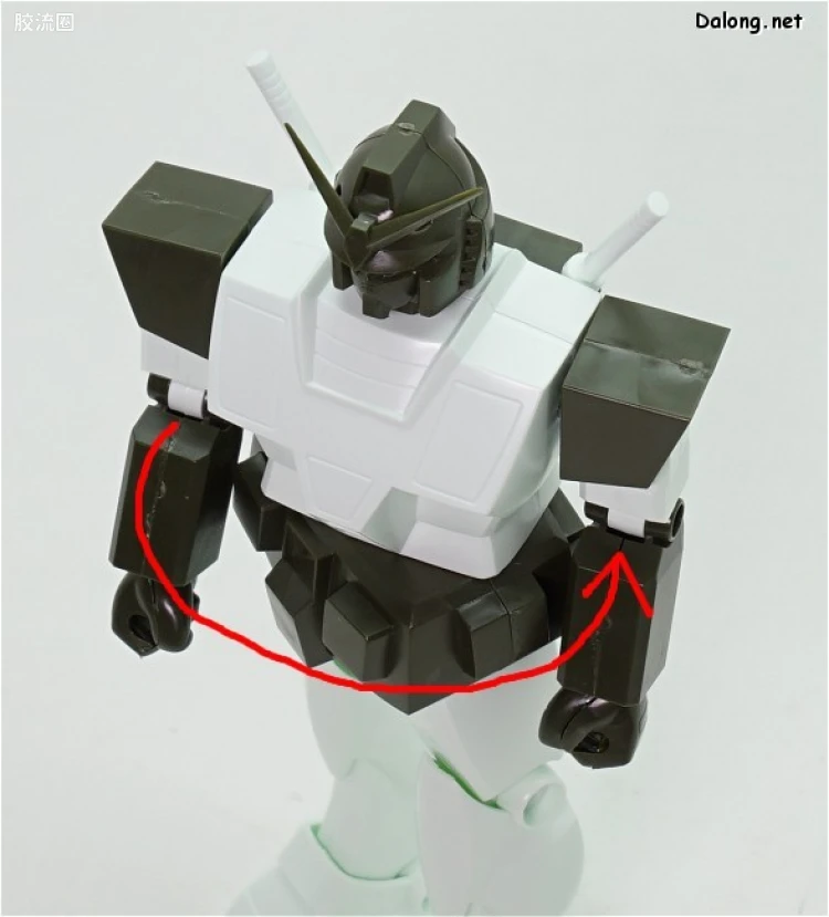 机动战士变体 高达MSV 拼装模型 1/100 26 FA-78-1 高达全装甲型 - 图片