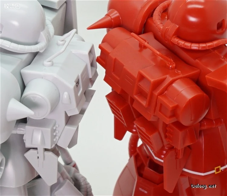 机动战士变体 高达MSV 拼装模型 1/100 33 MS-06R-2 高机动型扎古Ⅱ[强尼·莱丁专用机] - 图片