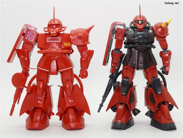 机动战士变体 高达MSV 拼装模型 1/100 33 MS-06R-2 高机动型扎古Ⅱ[强尼·莱丁专用机] - 图片