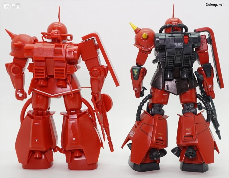 机动战士变体 高达MSV 拼装模型 1/100 33 MS-06R-2 高机动型扎古Ⅱ[强尼·莱丁专用机] - 图片
