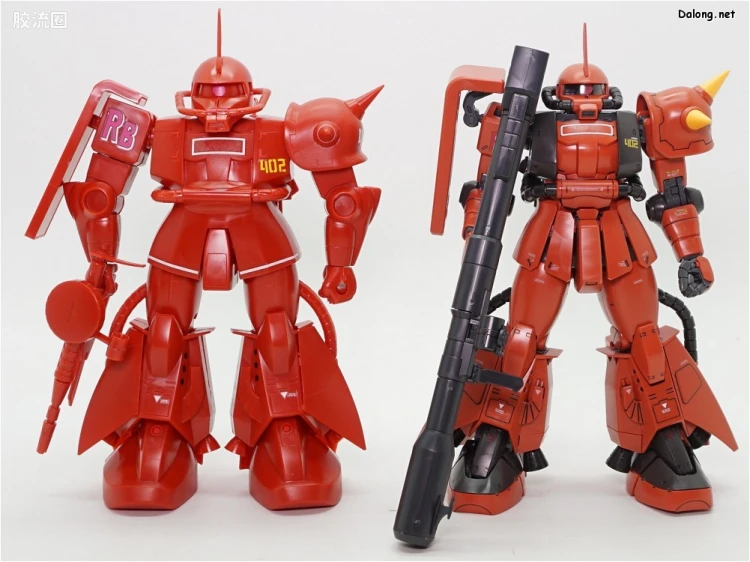 机动战士变体 高达MSV 拼装模型 1/100 33 MS-06R-2 高机动型扎古Ⅱ[强尼·莱丁专用机] - 图片