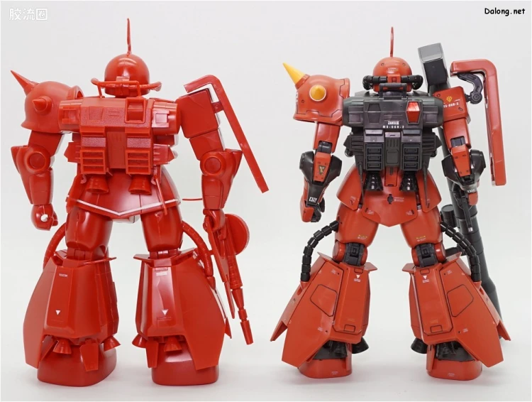 机动战士变体 高达MSV 拼装模型 1/100 33 MS-06R-2 高机动型扎古Ⅱ[强尼·莱丁专用机] - 图片