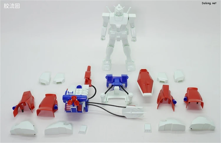 机动战士变体 高达MSV 拼装模型 1/100 34 PF-78-1 完美高达 - 图片