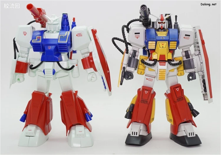 机动战士变体 高达MSV 拼装模型 1/100 34 PF-78-1 完美高达 - 图片