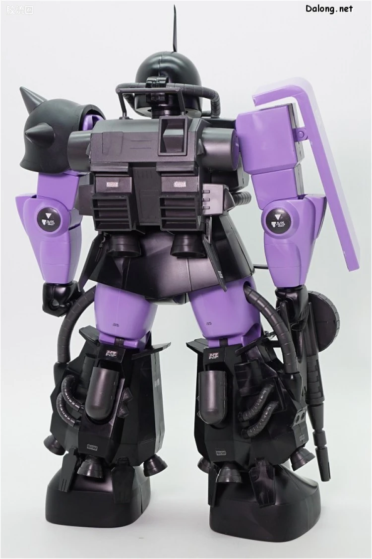 机动战士变体 高达MSV 拼装模型 1/60 18 MS-06R-1A 高机动型扎古Ⅱ[黑色三连星专用机] - 图片