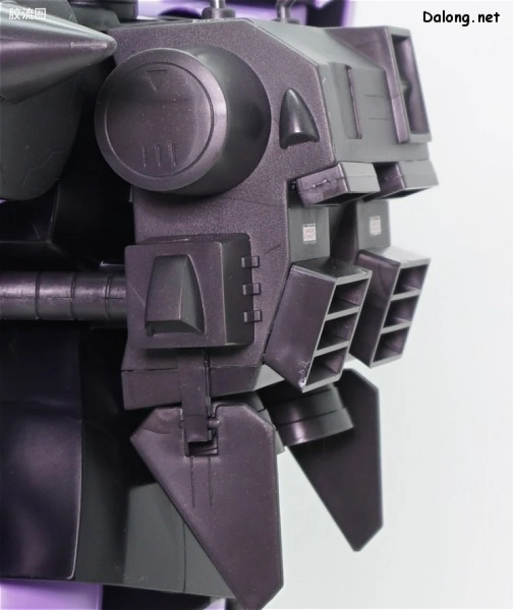 机动战士变体 高达MSV 拼装模型 1/60 18 MS-06R-1A 高机动型扎古Ⅱ[黑色三连星专用机] - 图片