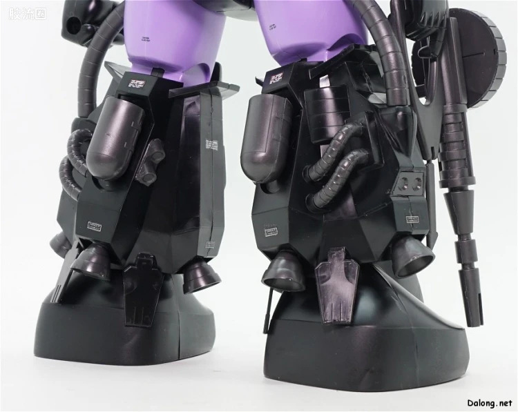 机动战士变体 高达MSV 拼装模型 1/60 18 MS-06R-1A 高机动型扎古Ⅱ[黑色三连星专用机] - 图片
