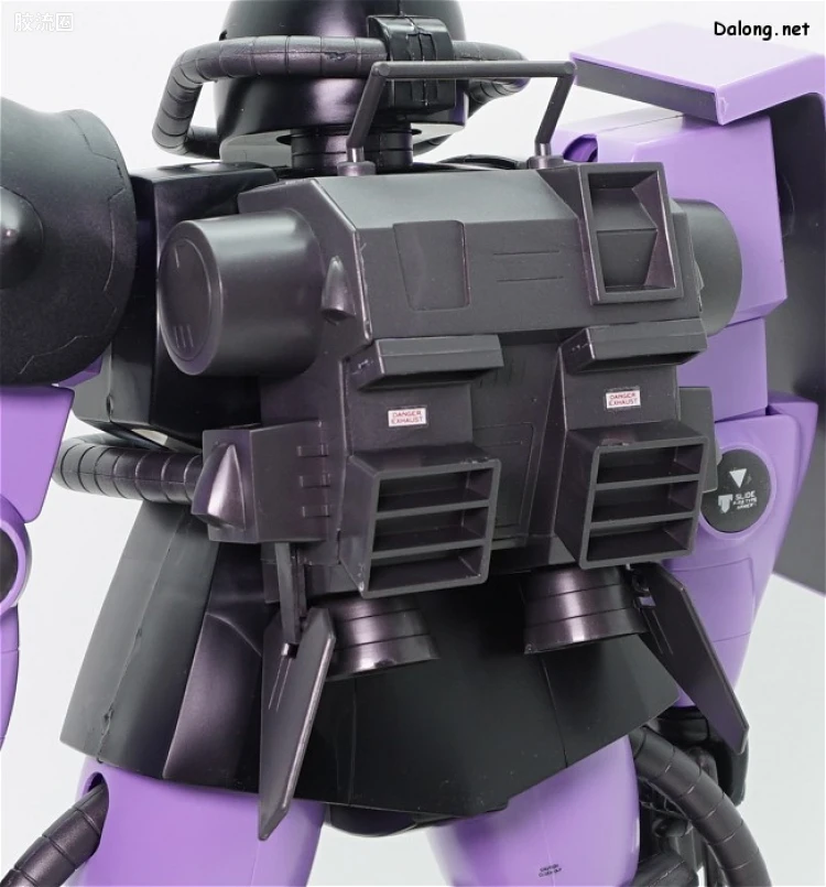 机动战士变体 高达MSV 拼装模型 1/60 18 MS-06R-1A 高机动型扎古Ⅱ[黑色三连星专用机] - 图片