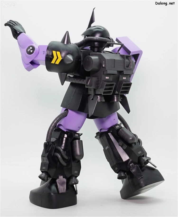 机动战士变体 高达MSV 拼装模型 1/60 18 MS-06R-1A 高机动型扎古Ⅱ[黑色三连星专用机] - 图片