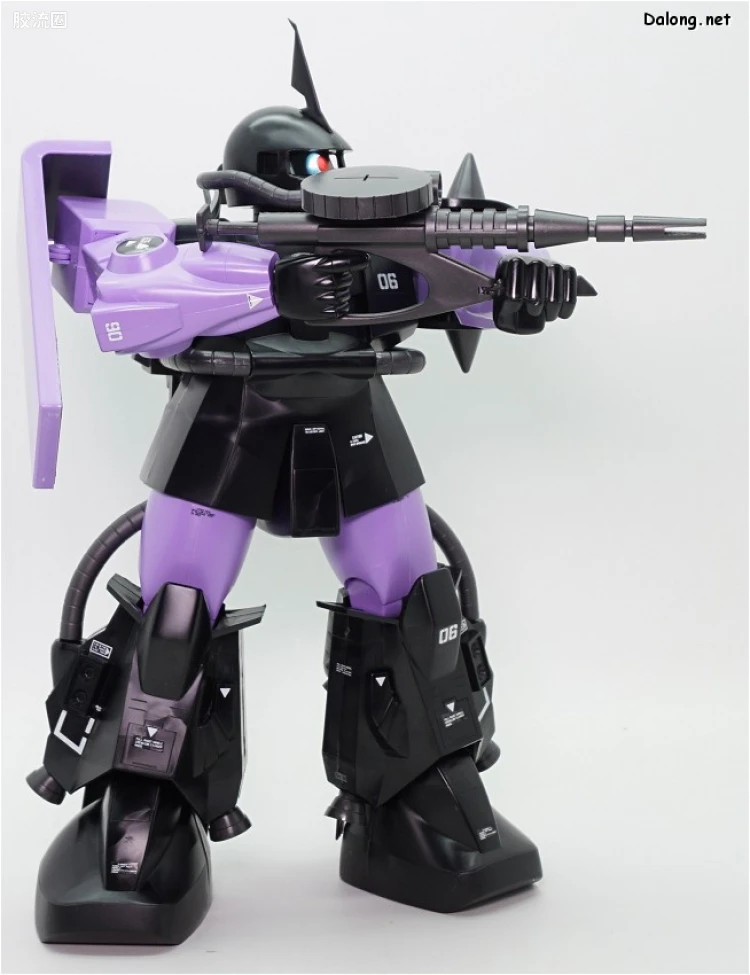 机动战士变体 高达MSV 拼装模型 1/60 18 MS-06R-1A 高机动型扎古Ⅱ[黑色三连星专用机] - 图片