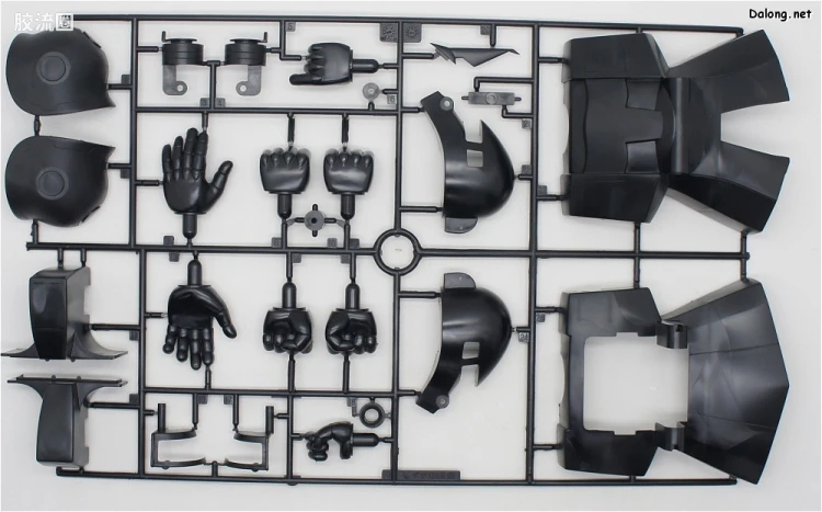 机动战士变体 高达MSV 拼装模型 1/60 18 MS-06R-1A 高机动型扎古Ⅱ[黑色三连星专用机] - 图片