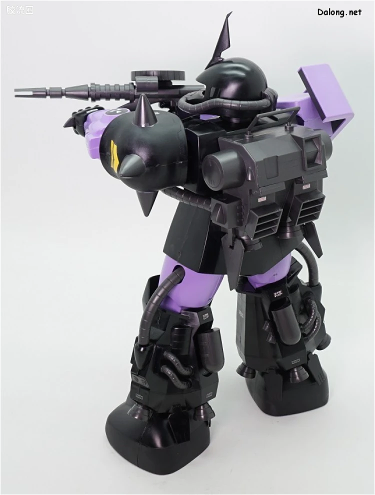 机动战士变体 高达MSV 拼装模型 1/60 18 MS-06R-1A 高机动型扎古Ⅱ[黑色三连星专用机] - 图片