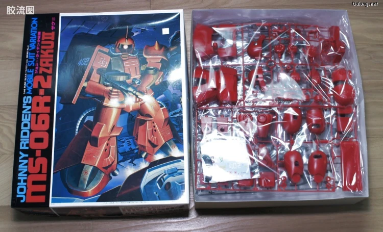 机动战士变体 高达MSV 拼装模型 1/60 21 MS-06R-2 高机动型扎古Ⅱ[强尼·莱丁专用机] - 图片