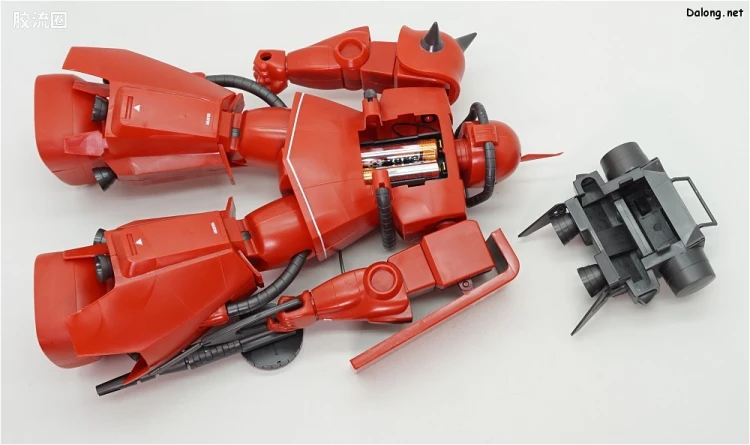机动战士变体 高达MSV 拼装模型 1/60 21 MS-06R-2 高机动型扎古Ⅱ[强尼·莱丁专用机] - 图片