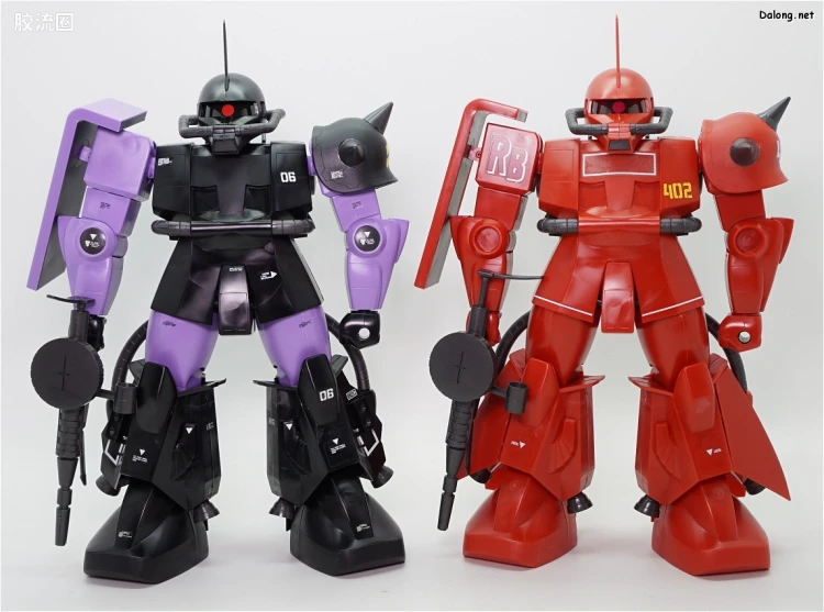 机动战士变体 高达MSV 拼装模型 1/60 21 MS-06R-2 高机动型扎古Ⅱ[强尼·莱丁专用机] - 图片