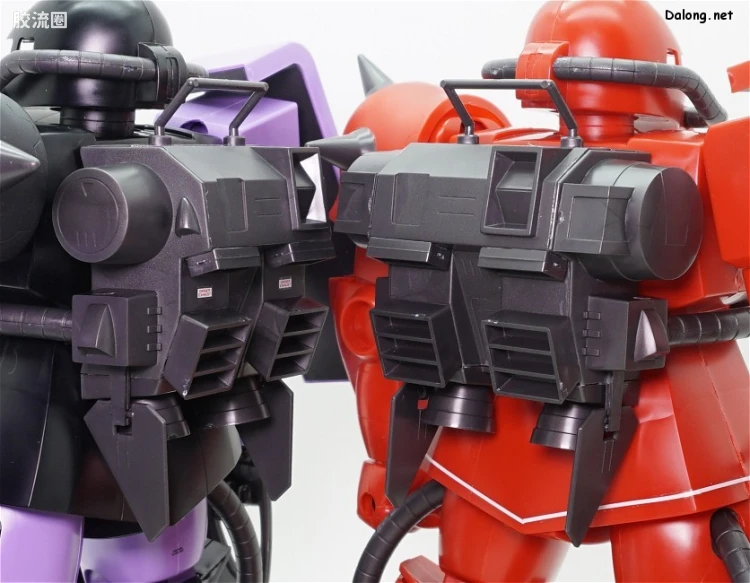机动战士变体 高达MSV 拼装模型 1/60 21 MS-06R-2 高机动型扎古Ⅱ[强尼·莱丁专用机] - 图片