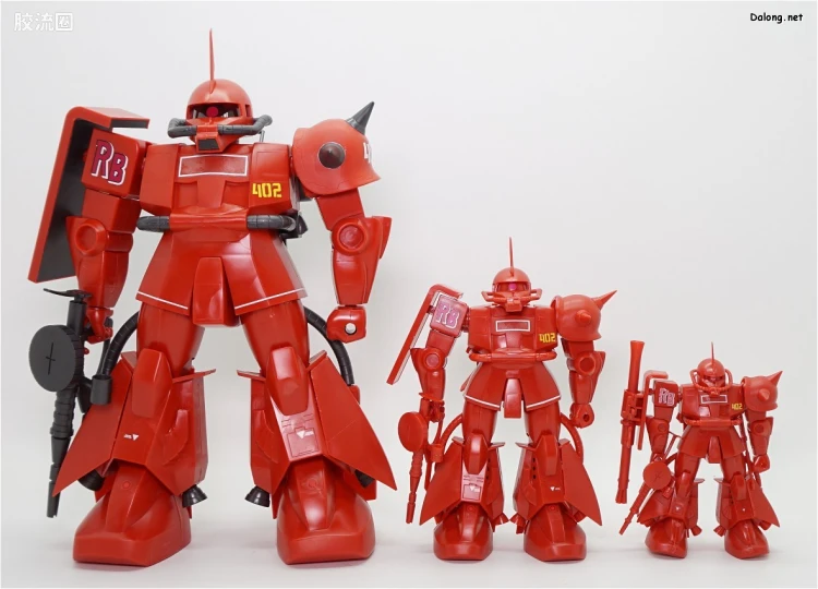 机动战士变体 高达MSV 拼装模型 1/60 21 MS-06R-2 高机动型扎古Ⅱ[强尼·莱丁专用机] - 图片